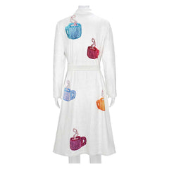 Fight Club Tyler Durden White Bathrobe Outfits Cosplay Costume