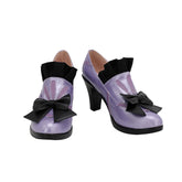 Final Fantasy VII Remake Cloud Strife Purple Shoes Cosplay Boots Accessories Props