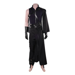 Final Fantasy VII: Advent Children Cloud Strife Cloudy Wolf Black Outfits Cosplay Costume