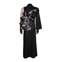 Final Fantasy VII: Advent Children Cloud Strife Cloudy Wolf Black Outfits Cosplay Costume