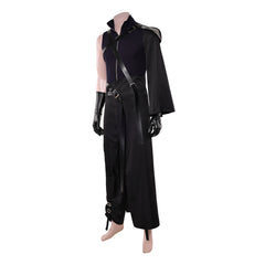 Final Fantasy VII: Advent Children Cloud Strife Cloudy Wolf Black Outfits Cosplay Costume