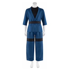 Fire Force Season 3 (2025) Shinmon Benimaru Blue Set Outfits Cosplay Costume
