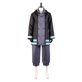 Fire Force Season 3 (2025) Shinra Kusakabe Black Uniform Set Outfits Cosplay Costume