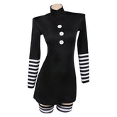 Five Nights at Freddy's (2025) Marionette Puppet Black Dress Set Outfits Halloween Cosplay Costume