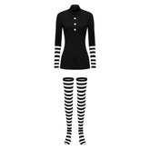 Five Nights at Freddy's (2025) Marionette Puppet Black Set Outfits Cosplay Costume