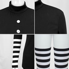 Five Nights at Freddy's (2025) Marionette Puppet Black Set Outfits Cosplay Costume