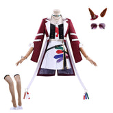 Forever Young Red White Set Outfits Cosplay Costume Halloween Suit