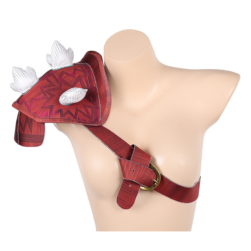 Forgotten Island (2026) Jo Shoulder Guard Back Strap Cosplay Accessories Props