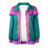 Forgotten Island (2026) Raissa Green Purple Jacket Coat Outfits Cosplay Costume