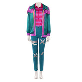 Forgotten Island (2026) Raissa Purple Green Set Outfits Halloween Cosplay Costume