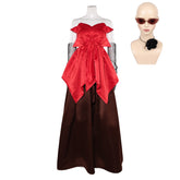 Freakier Friday (2025) Anna Coleman Red Top Skirt Set Outfits Cosplay Costume
