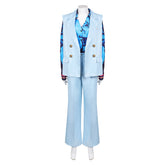 Freakier Friday (2025) Tess Coleman Blue Suit Set Outfits Cosplay Costume