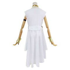 Frieren: Beyond Journey's End Flamme White Dress Set Outfits Cosplay Costume