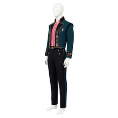 Frozen 3 (2027) Kristoff Blue Pink Set Outfits Cosplay Costume