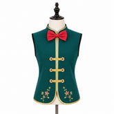 Frozen 3 (2027) Olaf Green Vest Outfits Cosplay Costume Halloween Carnival Suit