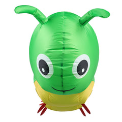 Funny Green Caterpillar Inflatable Decoration Animal Cosplay Halloween Carnival Decors
