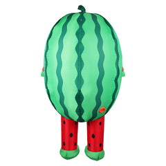 Funny Watermelon Inflatable Food Outfits Cosplay Costume Halloween Carnival Suit