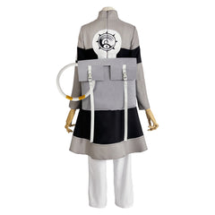 Gachiakuta (2025) Eishia Stilza Gray Dress Set Outfits Cosplay Costume