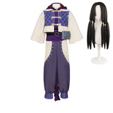 Gachiakuta (2025) Jabber Purple Set Outfits Cosplay Costume Carnival Suit