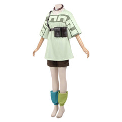 Gachiakuta (2025) Remlin Tysark Green Shirt Set Outfits Cosplay Costume