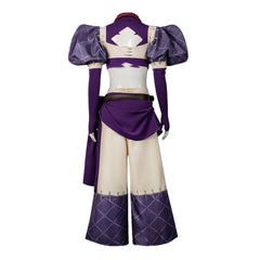 Gachiakuta Noerde Purple White Set Outfits Cosplay Costume Halloween Suit