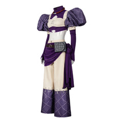 Gachiakuta Noerde Purple White Set Outfits Cosplay Costume Halloween Suit