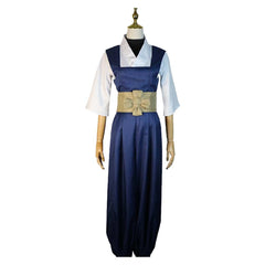 Gachiakuta Zanka Blue Hell Guard Male Uniform Outfits Cosplay Costume