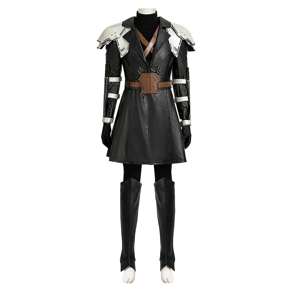 Game Final Fantasy VII Rebirth (2024) Sephiroth Juvenile Outfits Cosplay Costume Halloween Carnival Suit