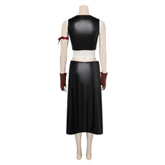 Game Final Fantasy VII Rebirth (2024) Tifa Black Set Outfits Cosplay Costume Halloween Carnival Suit