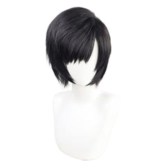 Game Final Fantasy VII Rebirth (2024) Yuffie Kisaragi Black Short Wig Cosplay Accessories Carnival Halloween Props
