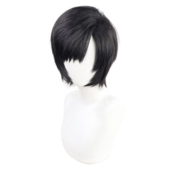 Game Final Fantasy VII Rebirth (2024) Yuffie Kisaragi Black Short Wig Cosplay Accessories Carnival Halloween Props