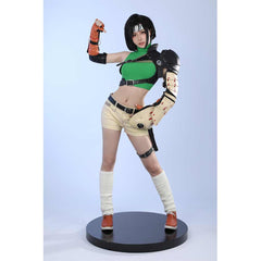 Game Final Fantasy VII Rebirth (2024) Yuffie Kisaragi Green Set Outfits Cosplay Costume Halloween Carnival Suit