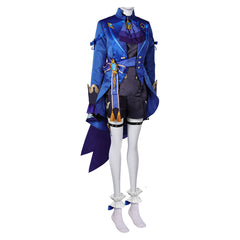 Game Genshin Impact Furina Blue Set Outfits Cosplay Costume Halloween Carnival Suit