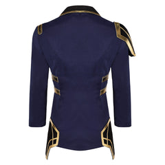Game League of Legends Caitlyn Blue Uniform Top Outfits Cosplay Costume Halloween Carnival Suit