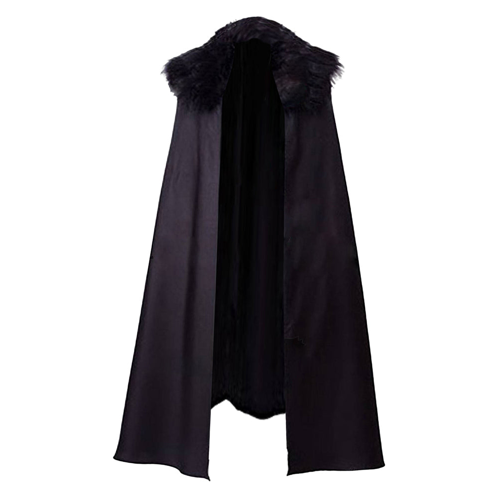 Game Of Thrones Jon Snow Night's Watch Cloak Cape Only Outfits Cosplay Costume