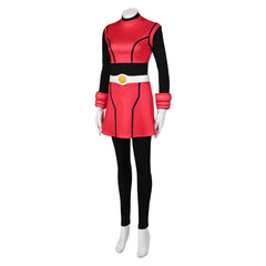 Game Princess Peach: Showtime! 2024 Mighty Peach Red Set Outfits Cosplay Costume Halloween Carnival Suit