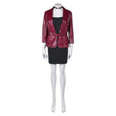 Game Silent Hill 2 Remake (2024) Maria Red Outfits Cosplay Costume Halloween Carnival Suit