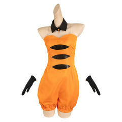 Game Splatoon Callie Orange Halloween Jumpsuit Outfits Cosplay Costume Carnival Suit