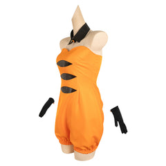 Game Splatoon Callie Orange Halloween Jumpsuit Outfits Cosplay Costume Carnival Suit
