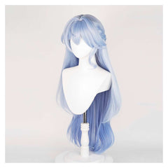 Game Honkai: Star Rail Robin Blue Wig Cosplay Carnival Halloween Party Props