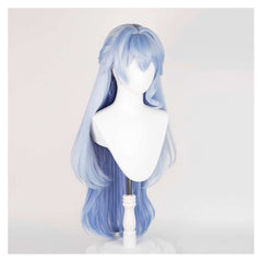 Game Honkai: Star Rail Robin Blue Wig Cosplay Carnival Halloween Party Props
