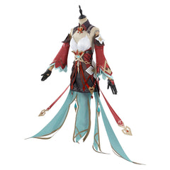 Genshin Impact Alice Red Set Outfits Cosplay Costume Halloween Suit