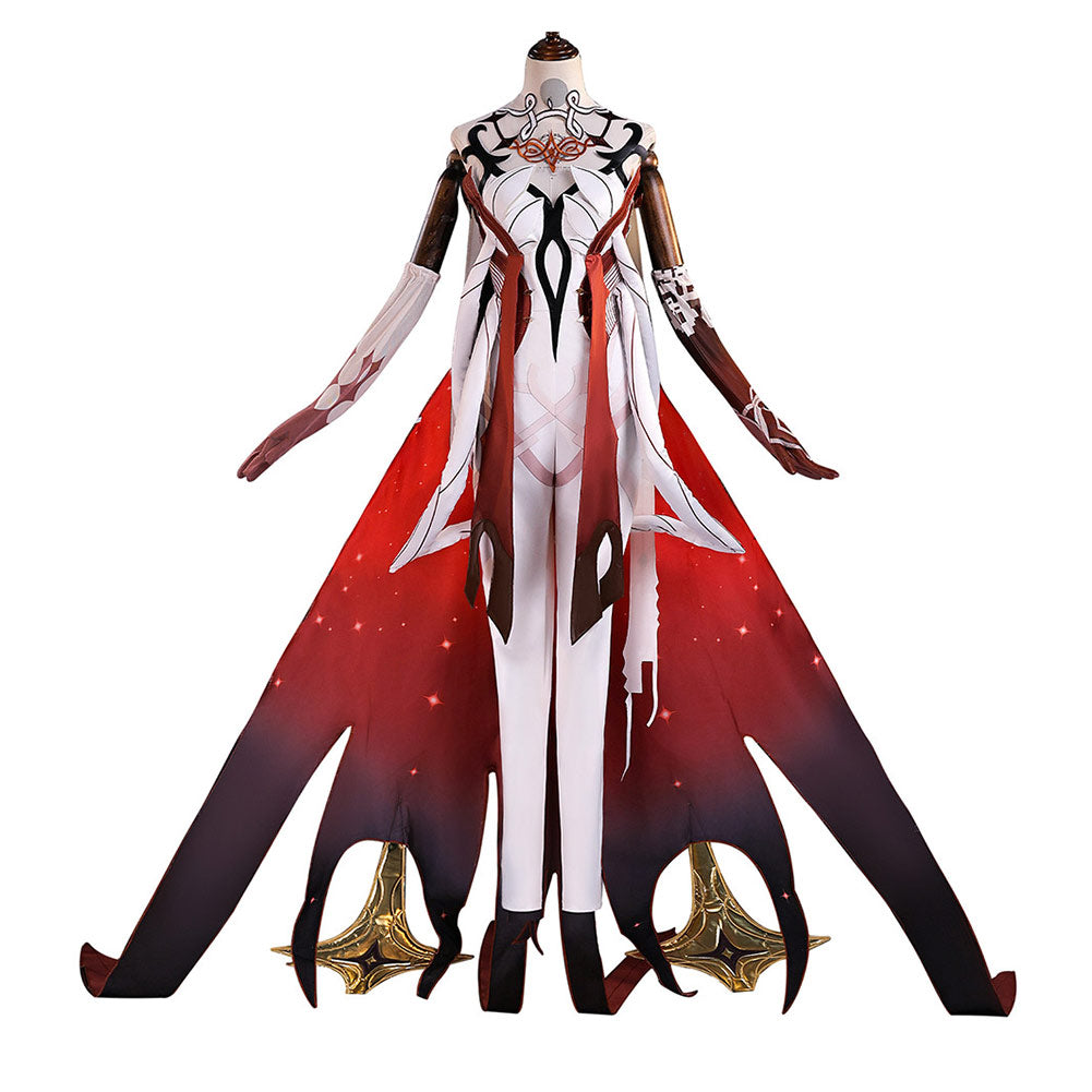 Genshin Impact Asmoday Red Set Outfits Cosplay Costume Halloween Suit