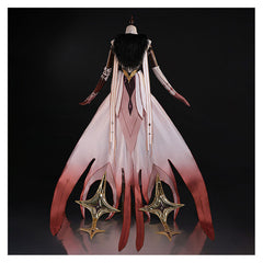 Genshin Impact Asmoday Red Set Outfits Cosplay Costume Halloween Suit