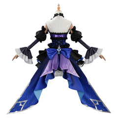 Genshin Impact Candlelit Revelry Purple Dress Set Outfits Cosplay Costume