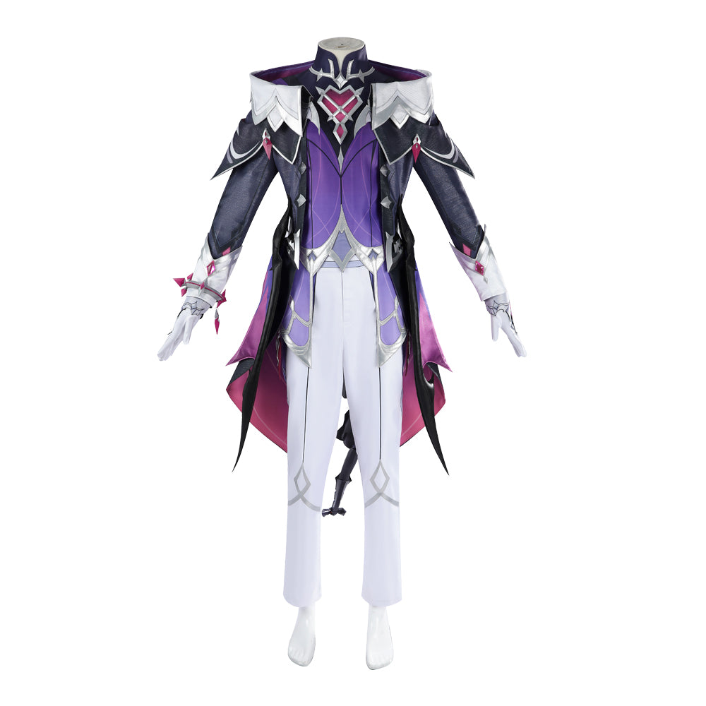 Genshin Impact Durin Purple Set Outfits Cosplay Costume