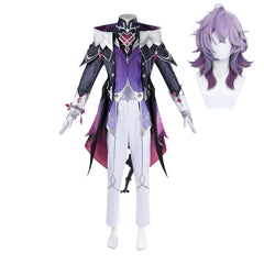 Genshin Impact Durin Purple Set Outfits Cosplay Costume