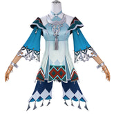 Genshin Impact Lan Yan Blue Outfits Cosplay Costume Halloween Carnival Suit