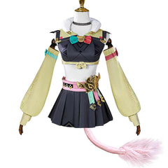 Genshin Impact Varesa Top Skirt Outfits Cosplay Costume Halloween Carnival Suit
