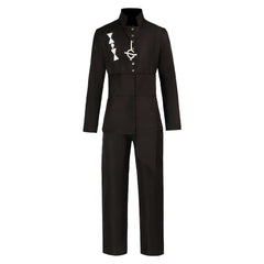 Ghost Aether Black Suit Outfits Cosplay Stage Costume Carnival Suit